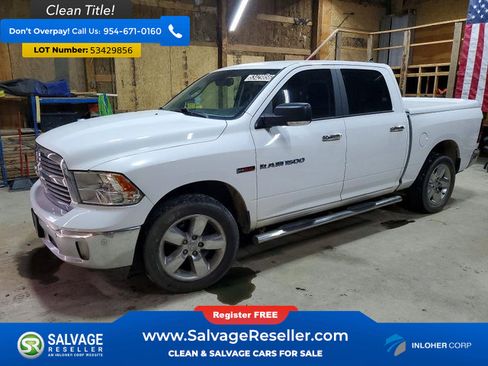 Used 2017 RAM 1500 Big Horn AWD/4WD image 1