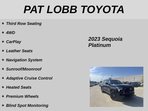 Used 2023 Toyota Sequoia Platinum AWD/4WD image 21