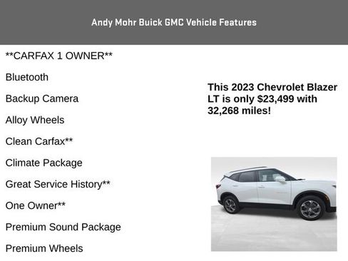 Used 2023 Chevrolet Blazer LT w/ Convenience Package FWD image 4