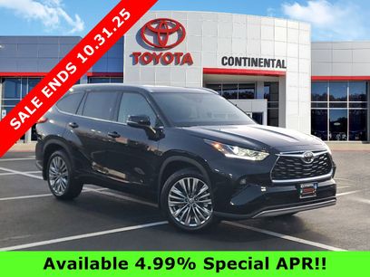 New 2026 Toyota Highlander Platinum