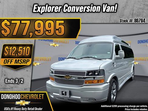 New 2025 Chevrolet Express 2500 Extended w/ Driver Convenience Package image 1