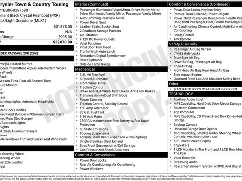 Used 2016 Chrysler Town & Country Touring FWD image 6