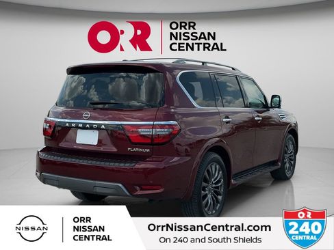 Used 2024 Nissan Armada Platinum w/ Captain's Chairs Package RWD image 5