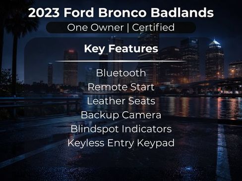 Used 2023 Ford Bronco Badlands AWD/4WD image 15