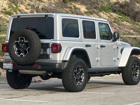 Used 2023 Jeep Wrangler Unlimited Rubicon 4xe w/ Steel Bumper Group image 2