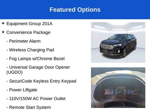 Used 2022 Ford Edge SEL w/ Convenience Package AWD/4WD image 3