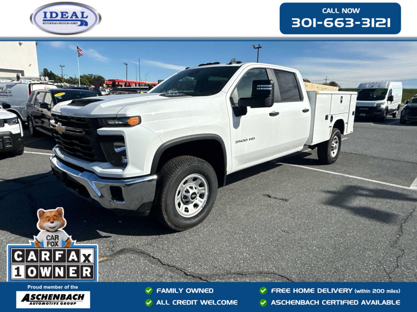 Used 2024 Chevrolet Silverado 3500 W/T w/ WT Convenience Package AWD/4WD image 1