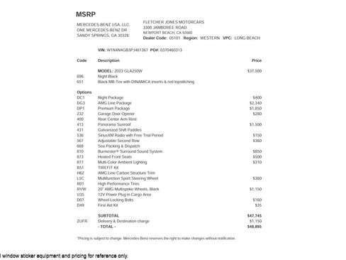 Used 2023 Mercedes-Benz GLA 250 image 3