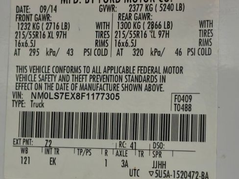 Used 2015 Ford Transit Connect XL image 45