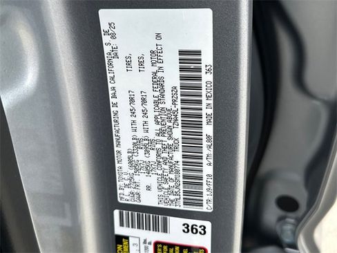 New 2025 Toyota Tacoma SR5 image 25