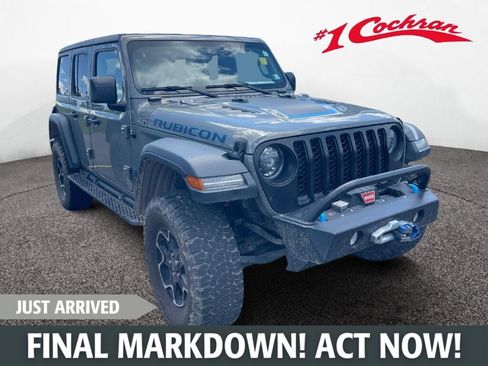 Used 2023 Jeep Wrangler Unlimited Rubicon 4xe w/ Cold Weather Group AWD/4WD image 1