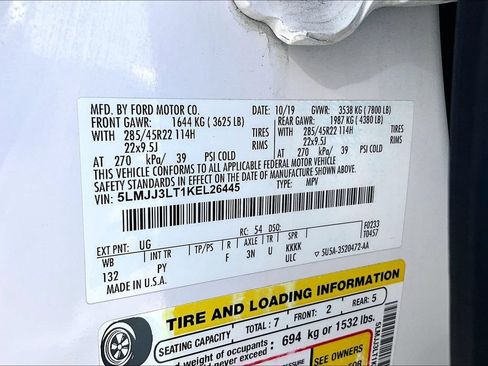 Used 2019 Lincoln Navigator L Reserve AWD/4WD image 34