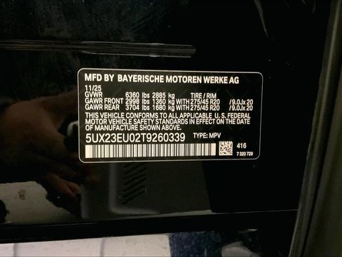 Certified 2026 BMW X5 xDrive40i AWD/4WD image 32