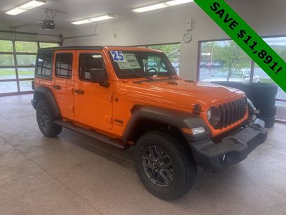 New 2025 Jeep Wrangler Sport S