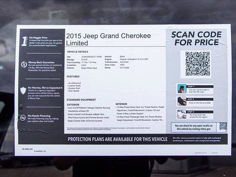 Used 2015 Jeep Grand Cherokee Limited AWD/4WD image 30