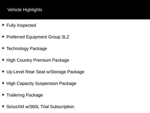 Certified 2025 Chevrolet Silverado 1500 High Country w/ High Country Premium Package AWD/4WD image 19