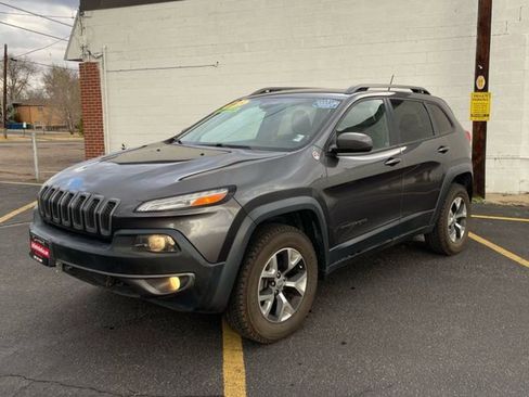 Used 2015 Jeep Cherokee Trailhawk w/ Leather Interior Group image 1