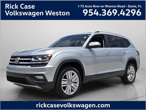 Used 2019 Volkswagen Atlas SE w/ Towing Package FWD image 1