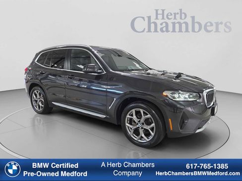 Used 2022 BMW X3 xDrive30i w/ Premium Package 2 (ZPA) AWD/4WD image 1