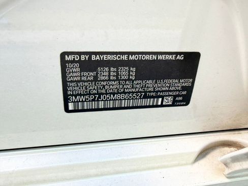 Used 2021 BMW 330e w/ Premium Package RWD image 22