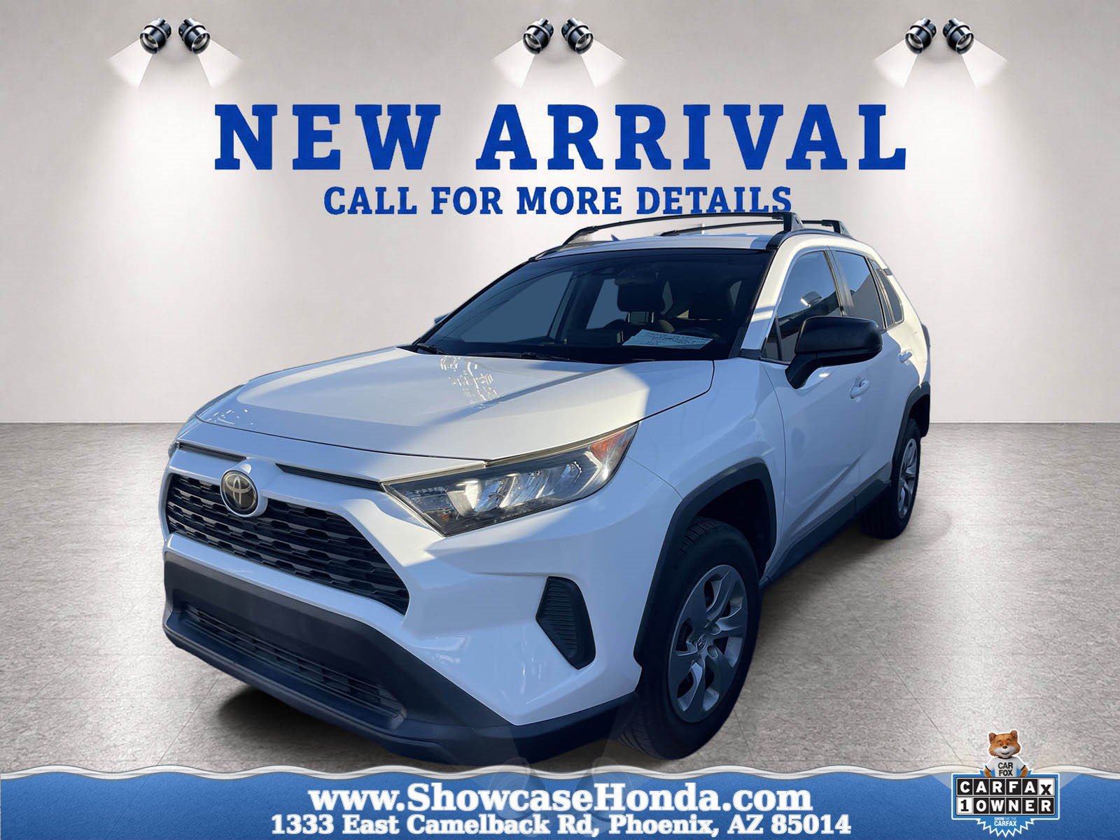 Used 2021 Toyota RAV4 LE w/ Carpet Mat Package (TMS) FWD image 1