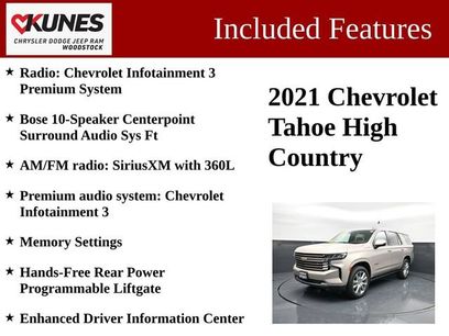 Used 2021 Chevrolet Tahoe High Country w/ Premium Package
