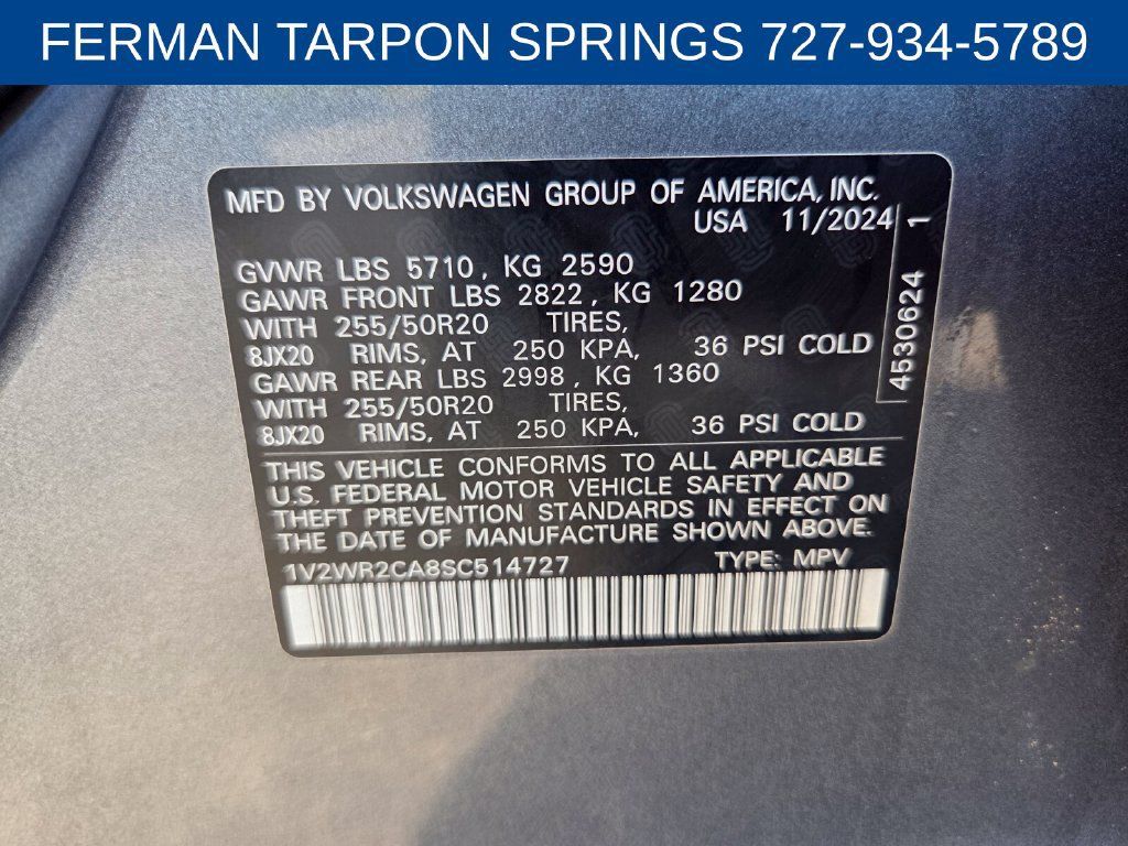 Used 2025 Volkswagen Atlas SE FWD image 20