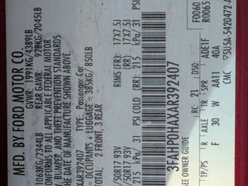 Used 2010 Ford Fusion SE FWD image 17