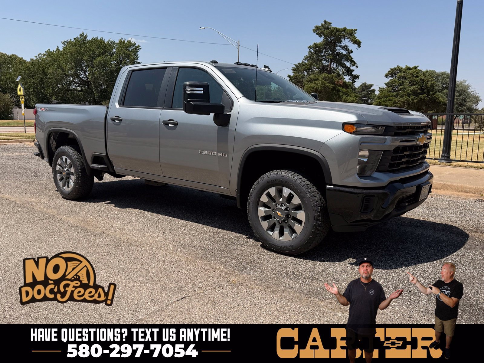 New 2026 Chevrolet Silverado 2500 Custom w/ Custom Convenience Package AWD/4WD image 1