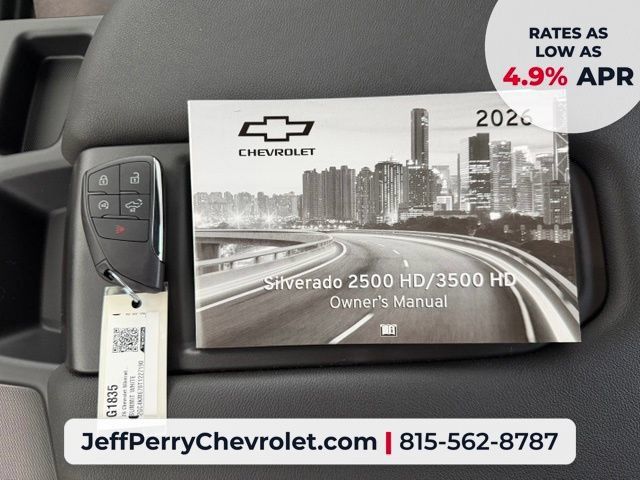 New 2026 Chevrolet Silverado 2500 Custom w/ Custom Value Package AWD/4WD image 27