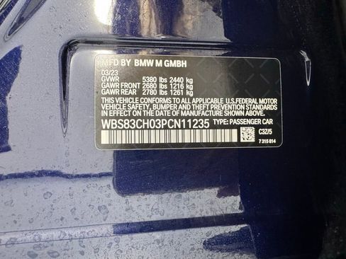 Certified 2023 BMW M5 w/ Executive Package AWD/4WD image 11