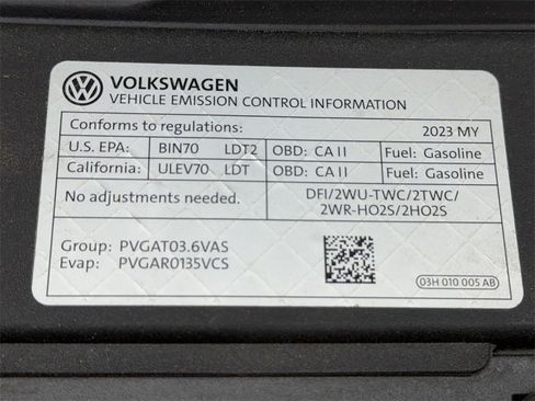 Used 2023 Volkswagen Atlas SE w/ Panoramic Sunroof Package image 59