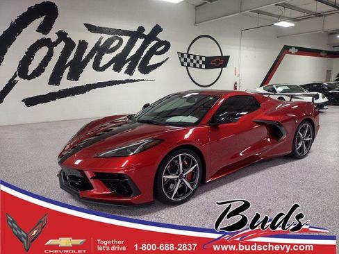 Used 2021 Chevrolet Corvette Stingray Preferred Conv w/ Z51 Performance Package RWD image 1