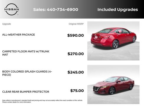 Certified 2023 Nissan Sentra SV w/ All-Weather Package FWD image 8