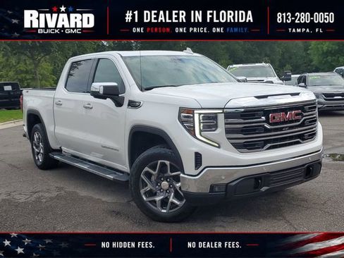 Used 2025 GMC Sierra 1500 SLT w/ SLT Premium Plus Package AWD/4WD image 1