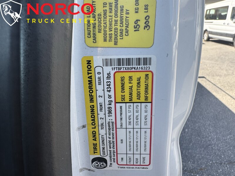 Used 2023 Ford Transit 350 148 High Roof Extended w/ Fleet Safety Package RWD image 23