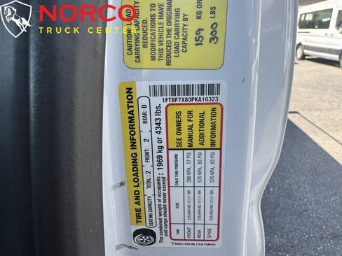 Used 2023 Ford Transit 350 148 High Roof Extended w/ Fleet Safety Package RWD image 23