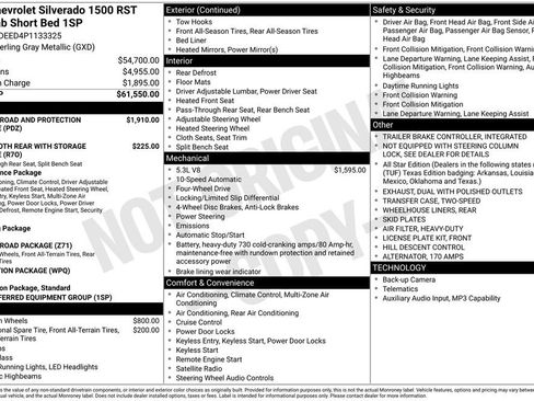 Certified 2023 Chevrolet Silverado 1500 RST AWD/4WD image 2