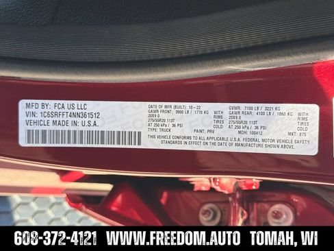 Used 2022 RAM 1500 Big Horn AWD/4WD image 31