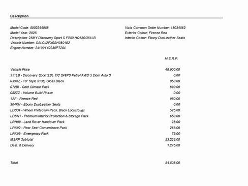Certified 2025 Land Rover Discovery Sport S AWD/4WD image 3