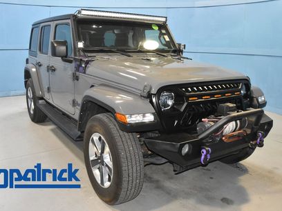 Used 2021 Jeep Wrangler Unlimited Sahara w/ Uconnect 4C Nav & Sound Group