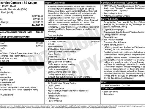 Used 2023 Chevrolet Camaro SS image 41