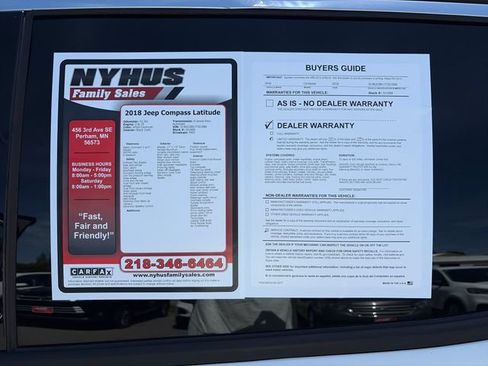 Used 2018 Jeep Compass Latitude FWD image 48