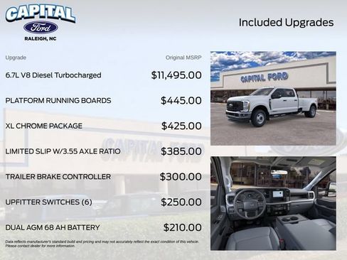 New 2026 Ford F350 XL w/ XL Chrome Package AWD/4WD image 3
