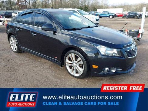 Used 2014 Chevrolet Cruze LTZ w/ Sun, Sound and Sport Package image 2