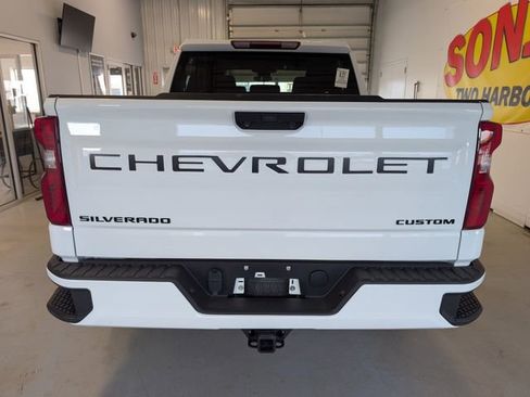 Used 2023 Chevrolet Silverado 1500 Custom w/ LPO, Dark Essentials Package AWD/4WD image 3