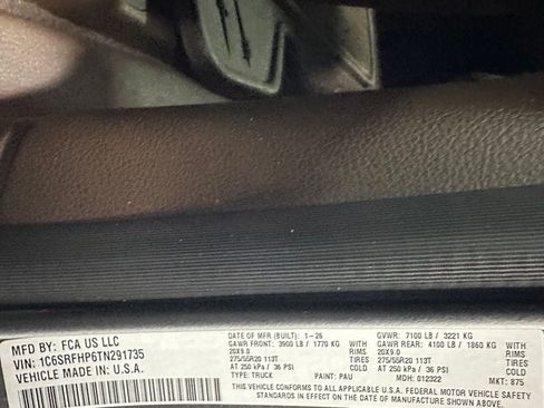 Used 2026 RAM 1500 Limited AWD/4WD image 11