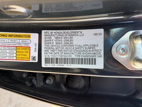 Used 2023 Honda Accord EX image 34