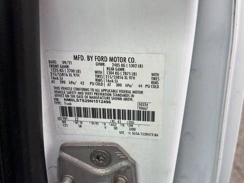 Used 2022 Ford Transit Connect XL w/ Trailer Tow Package image 20