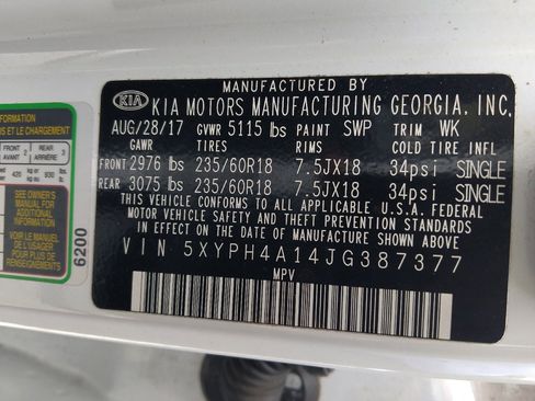 Used 2018 Kia Sorento EX FWD image 33